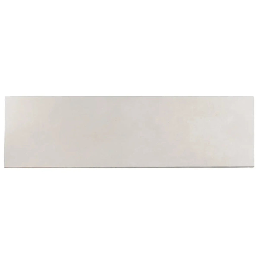 Sospiro White Ceramic Tile 12x40 | Tile Club
