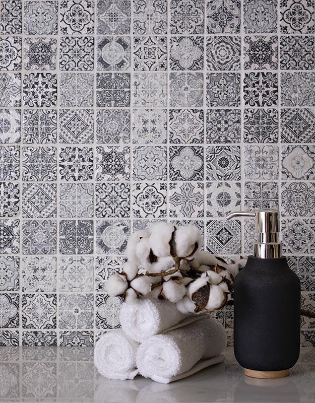 gray spanish tile