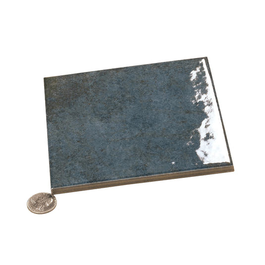 Nerida Blue Glossy 5.9" Porcelain Pool Tile | Tile Club