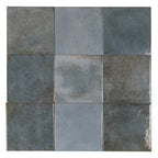 Nerida Blue Glossy 5.9" Porcelain Pool Tile | Tile Club