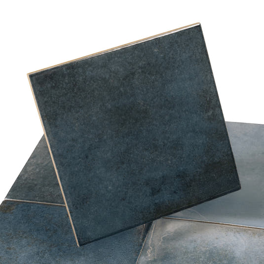 Nerida Blue Glossy 5.9" Porcelain Pool Tile | Tile Club