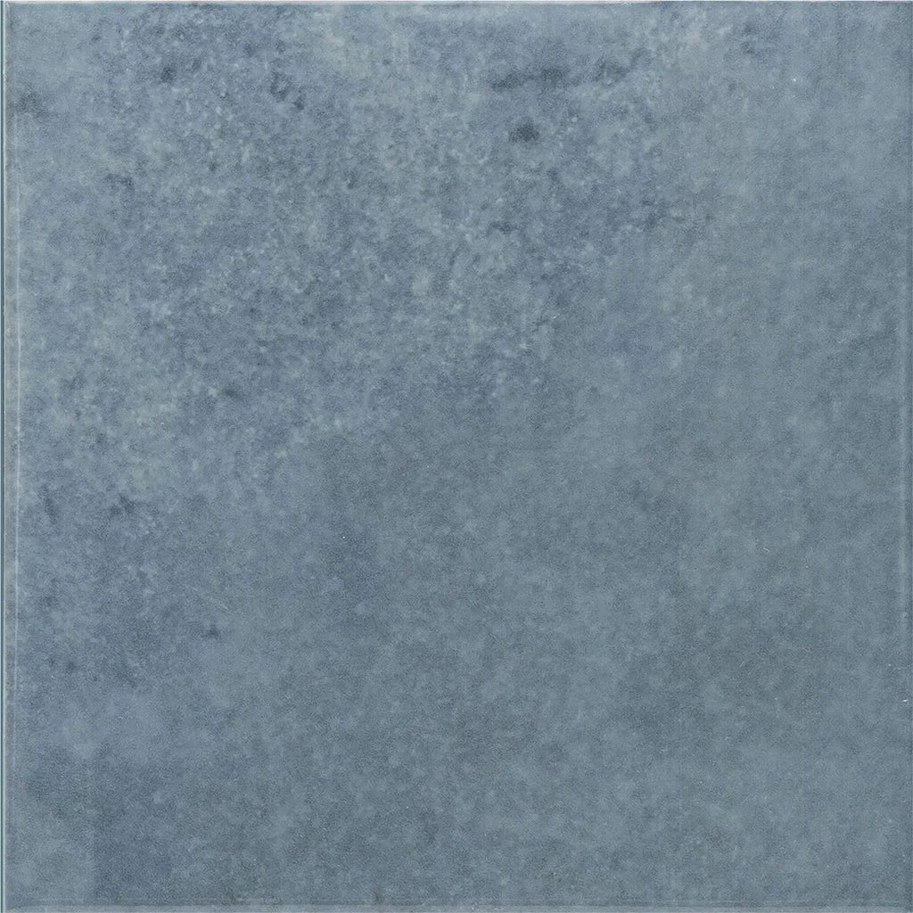 Nerida Blue Glossy 5.9 Porcelain Pool Tile Sample | Tile Club