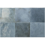 Nerida Blue Glossy 5.9" Porcelain Pool Tile | Tile Club