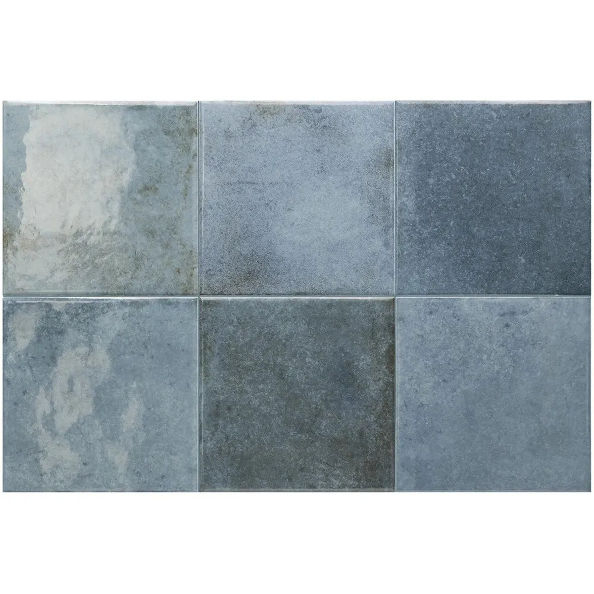 Nerida Blue Glossy 5.9" Porcelain Pool Tile | Tile Club