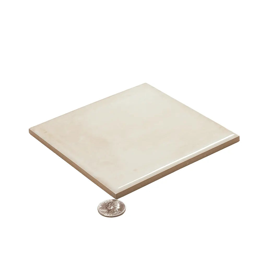 Nerida Canvas Glossy 5.9" Porcelain Pool Tile | Tile Club