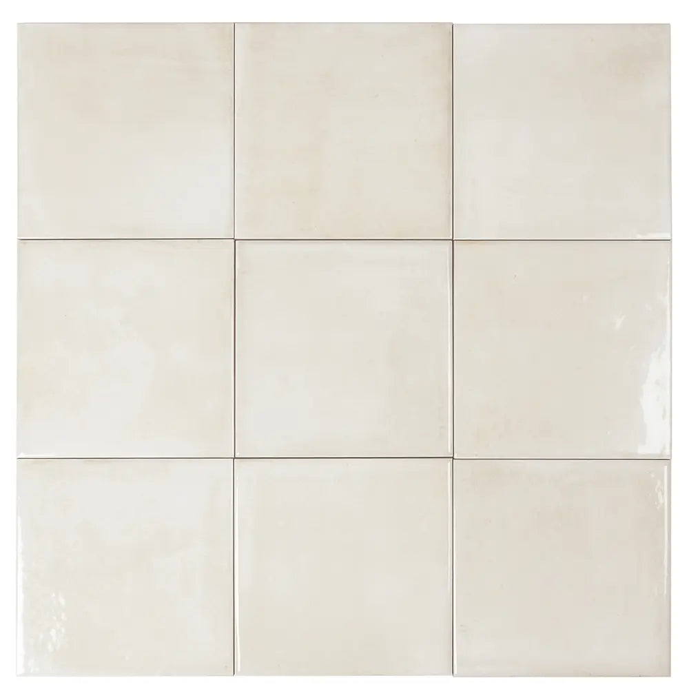 Nerida Canvas Glossy 5.9" Porcelain Pool Tile | Tile Club