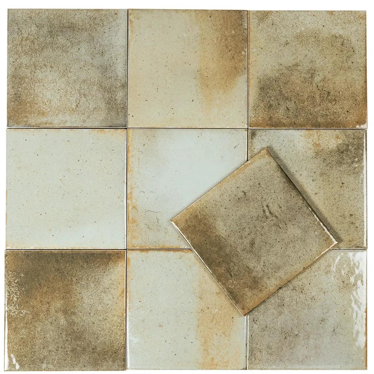 Nerida Celadon Glossy 5.9" Porcelain Pool Tile | Tile Club