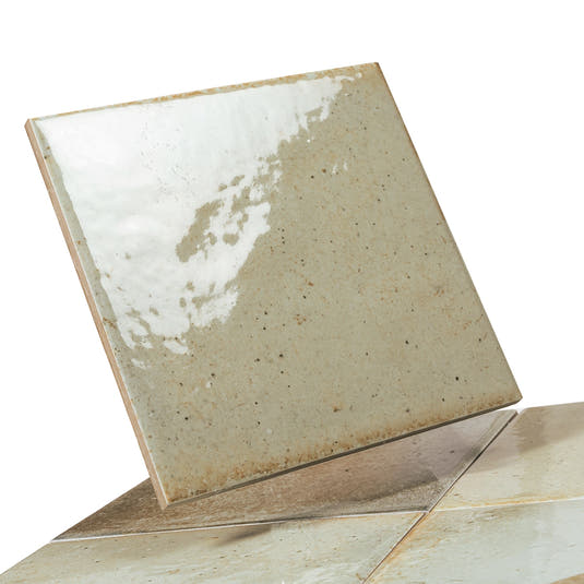 Nerida Celadon Glossy 5.9" Porcelain Pool Tile | Tile Club