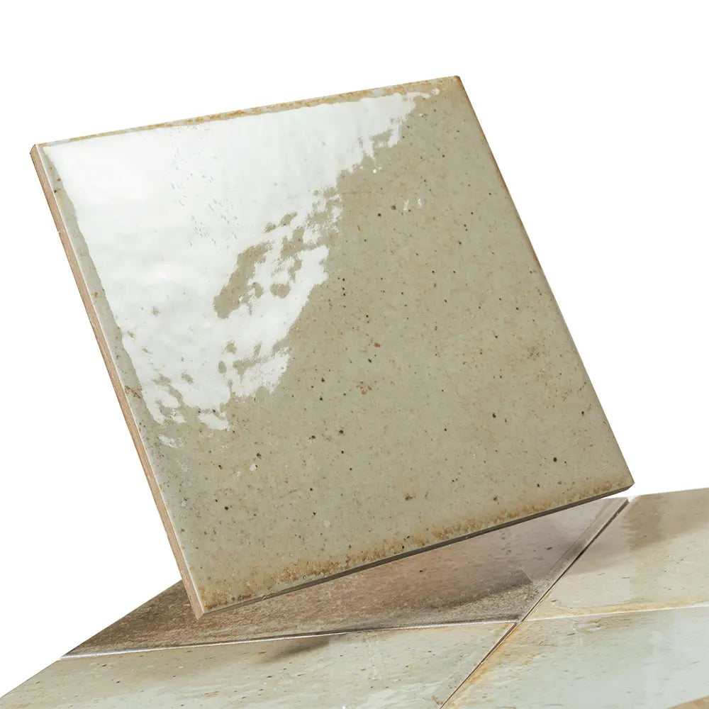 Nerida Celadon Glossy 5.9" Porcelain Pool Tile | Tile Club