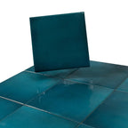 Nerida Glacier Glossy 5.9" Porcelain Pool Tile | Tile Club