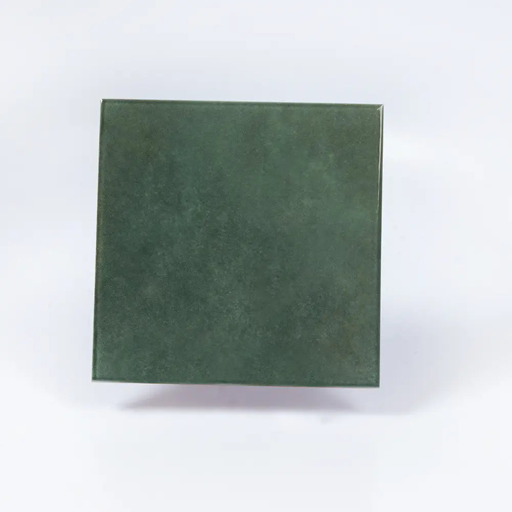 Nerida Green Glossy 5.9" Porcelain Pool Tile | Tile Club