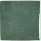 Nerida Green Glossy 5.9 Porcelain Tile Sample | Tile Club