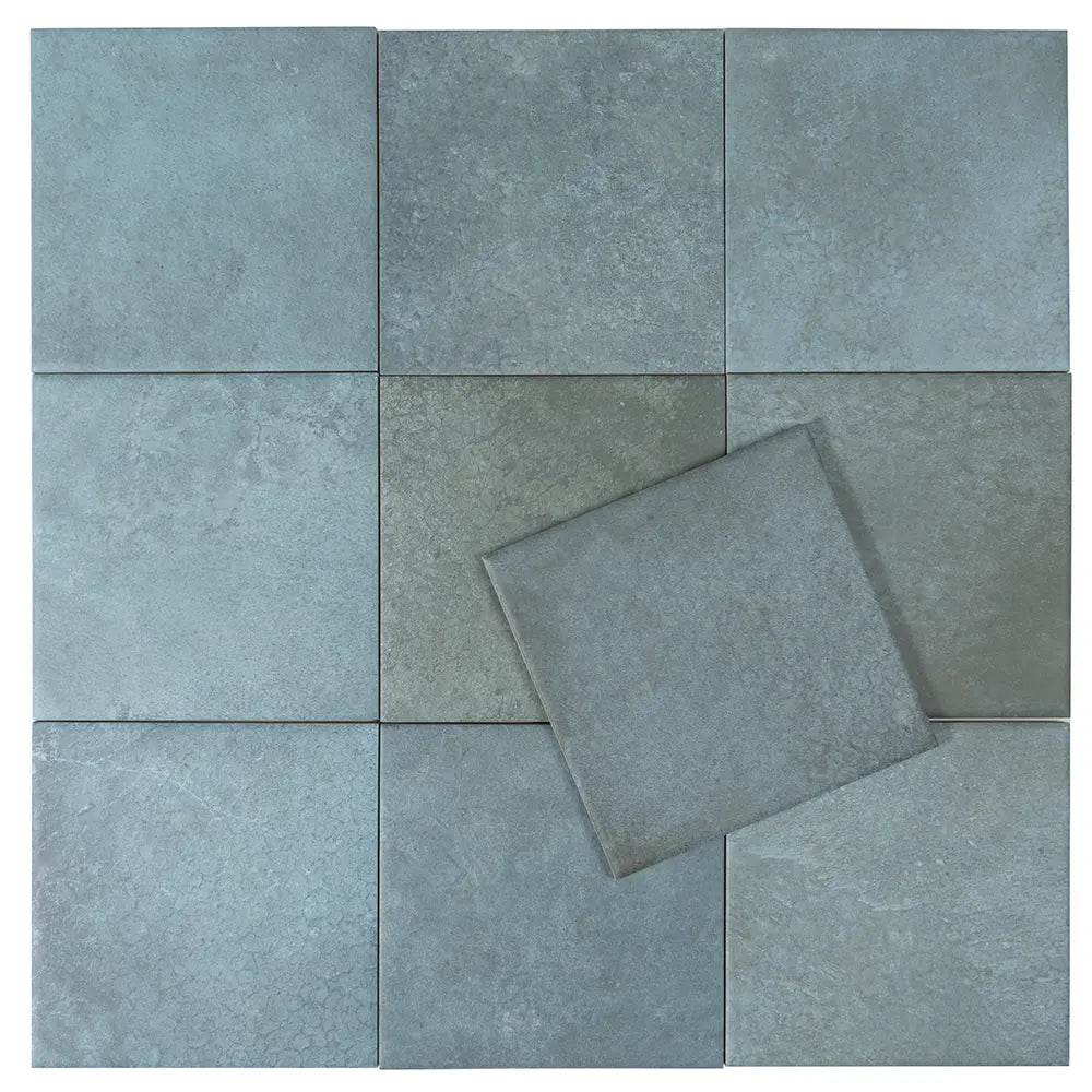 Nerida Indigo Matte 5.9" Porcelain Pool Tile | Tile Club