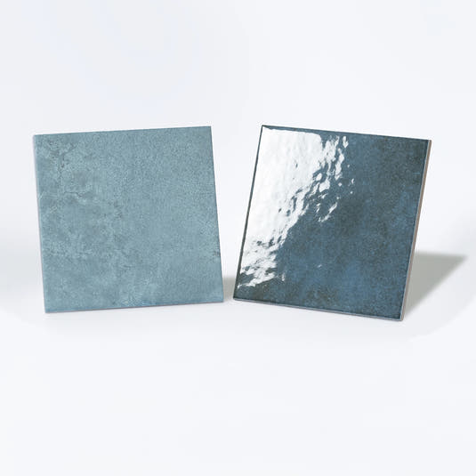 Nerida Indigo Matte 5.9" Porcelain Pool Tile | Tile Club