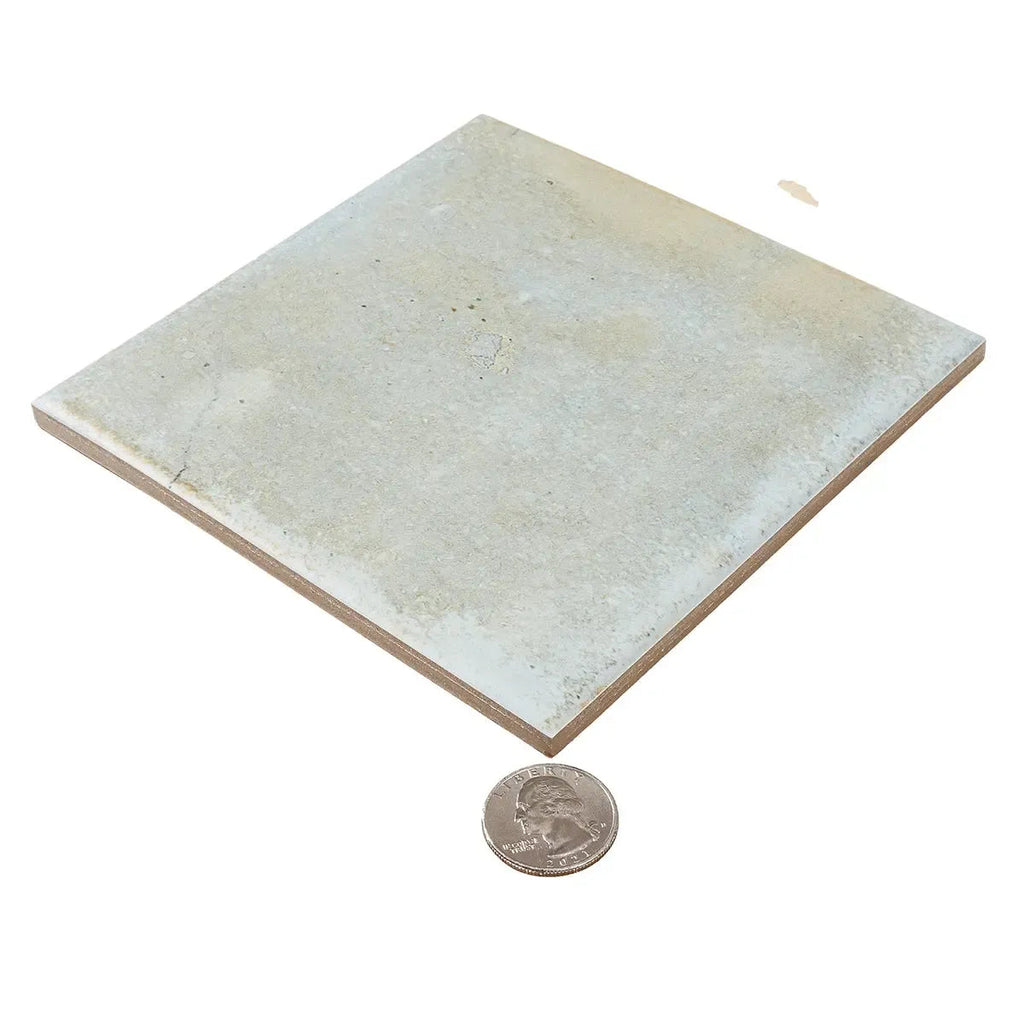 Nerida Sea Matte 5.9" Porcelain Pool Tile | Tile Club