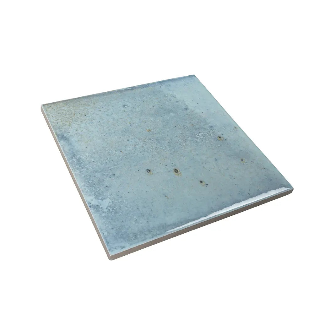 Nerida Sky Glossy 5.9" Porcelain Pool Tile | Tile Club