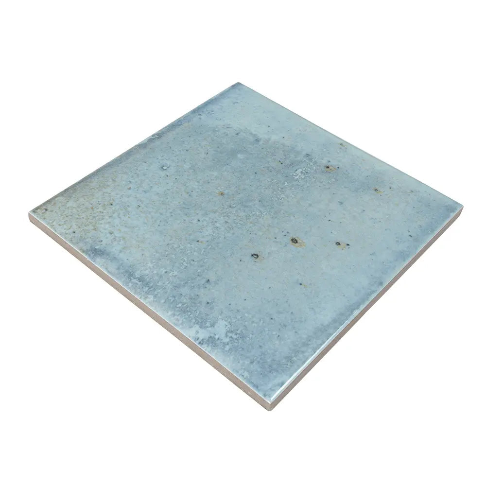 Nerida Sky Glossy 5.9" Porcelain Pool Tile | Tile Club