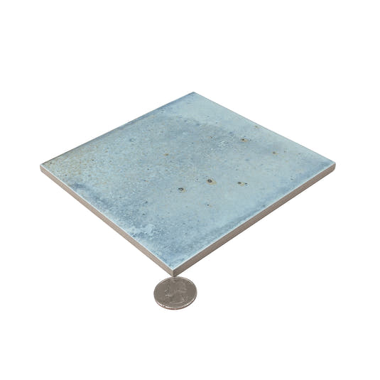 Nerida Sky Glossy 5.9" Porcelain Pool Tile | Tile Club