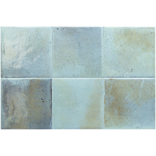 Nerida Sky Glossy 5.9" Porcelain Pool Tile | Tile Club