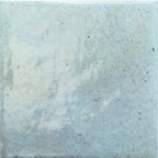 Nerida Sky Glossy 5.9" Porcelain Pool Tile | Tile Club