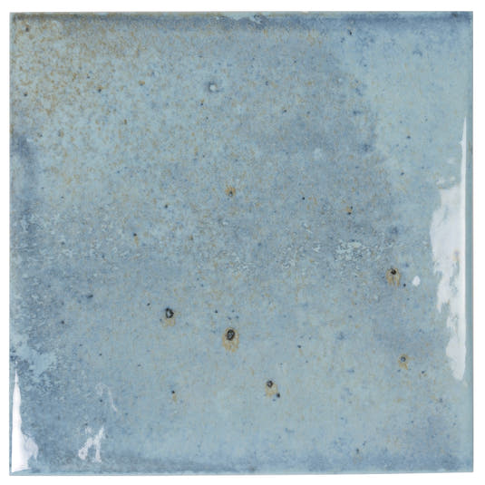 Nerida Sky Glossy 5.9" Porcelain Pool Tile | Tile Club