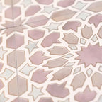 Amira Regal Pink and Gold Patterned Porcelain Tile | Tile Club