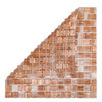Copper Shimmer Mixed Squares Glass Pool Tile | Tile Club