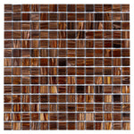 Golden Chariot Mixed Squares Glass Tile Sample | Tile Club