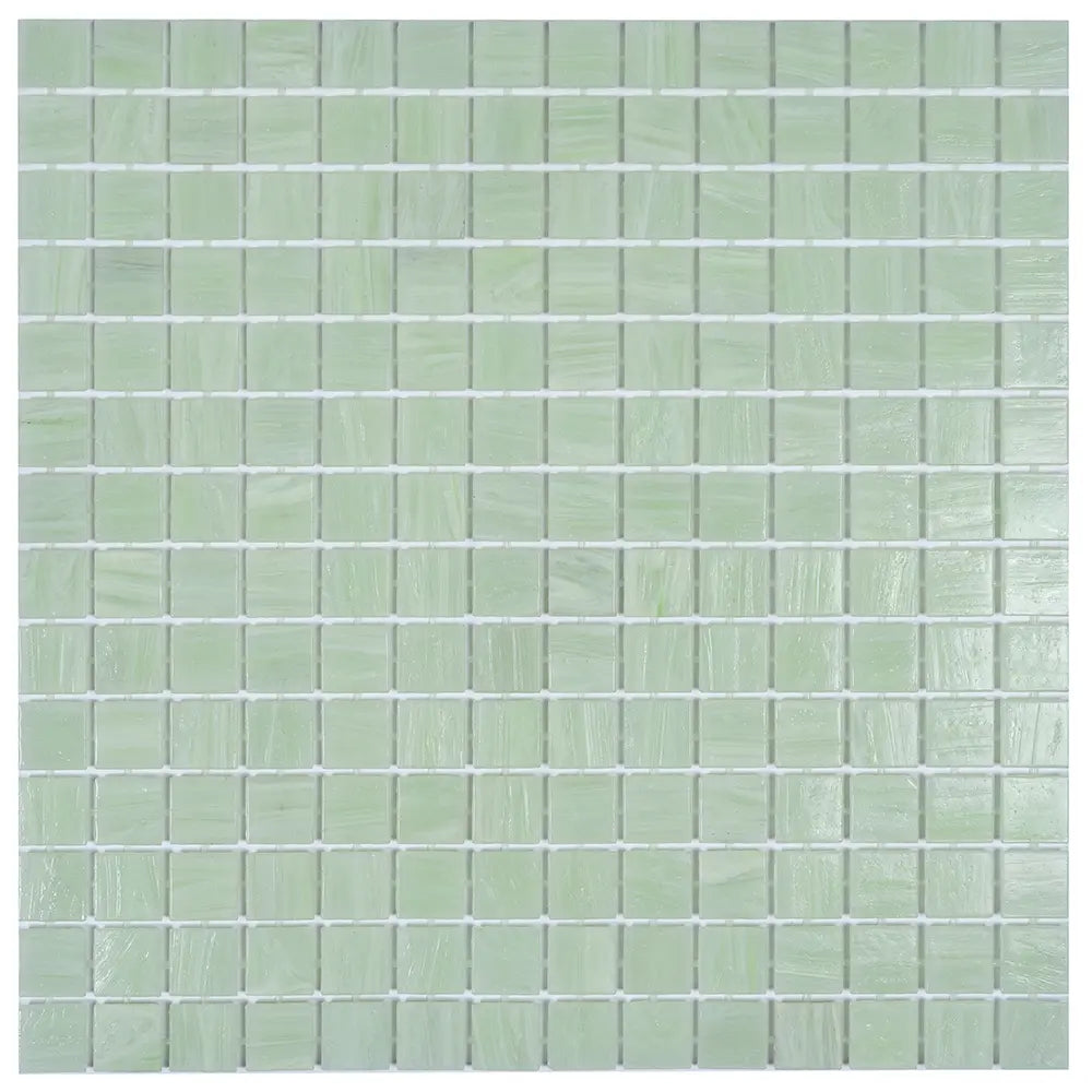 Pistachio Squares Glass Pool Tile | Tile Club