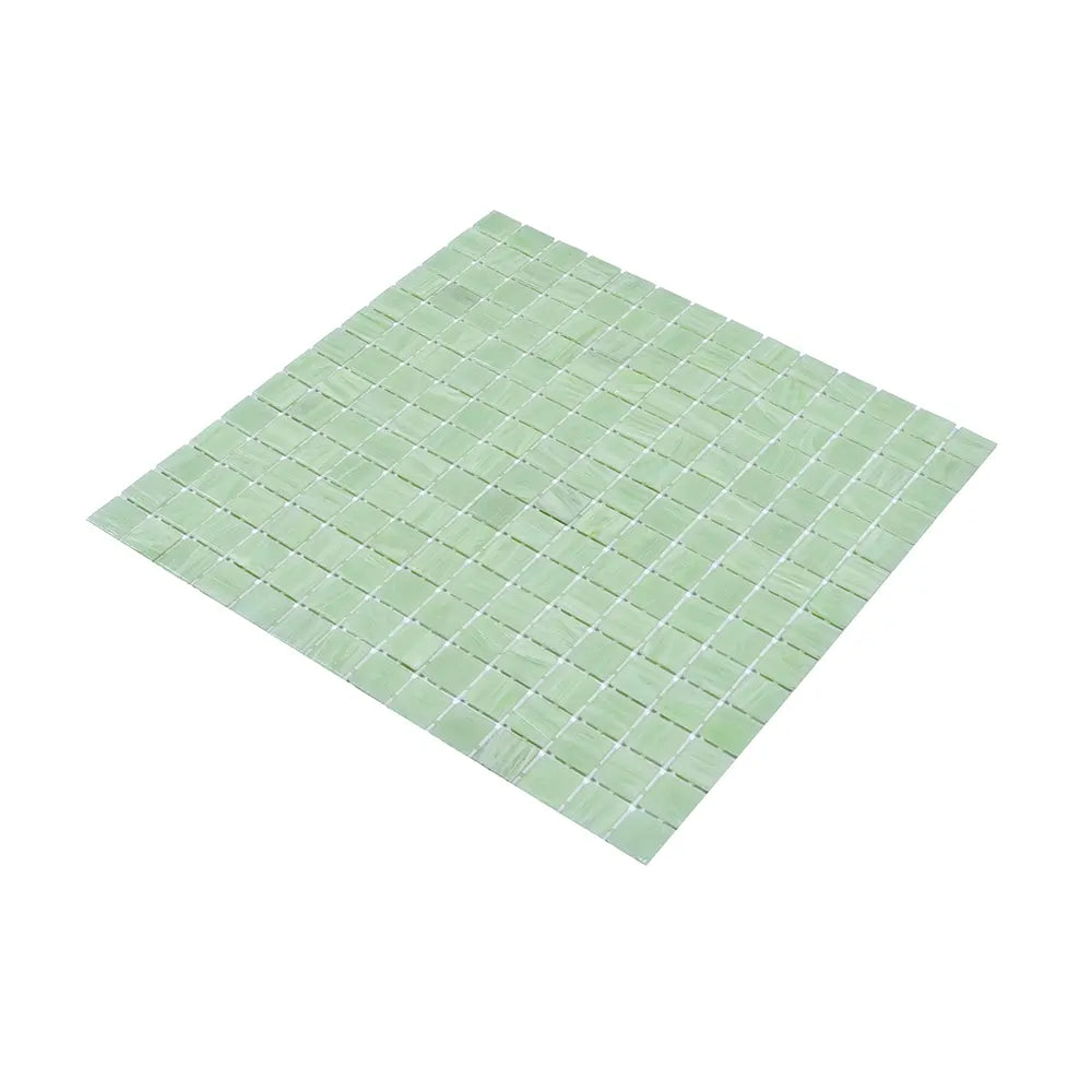 Pistachio Squares Glass Pool Tile | Tile Club