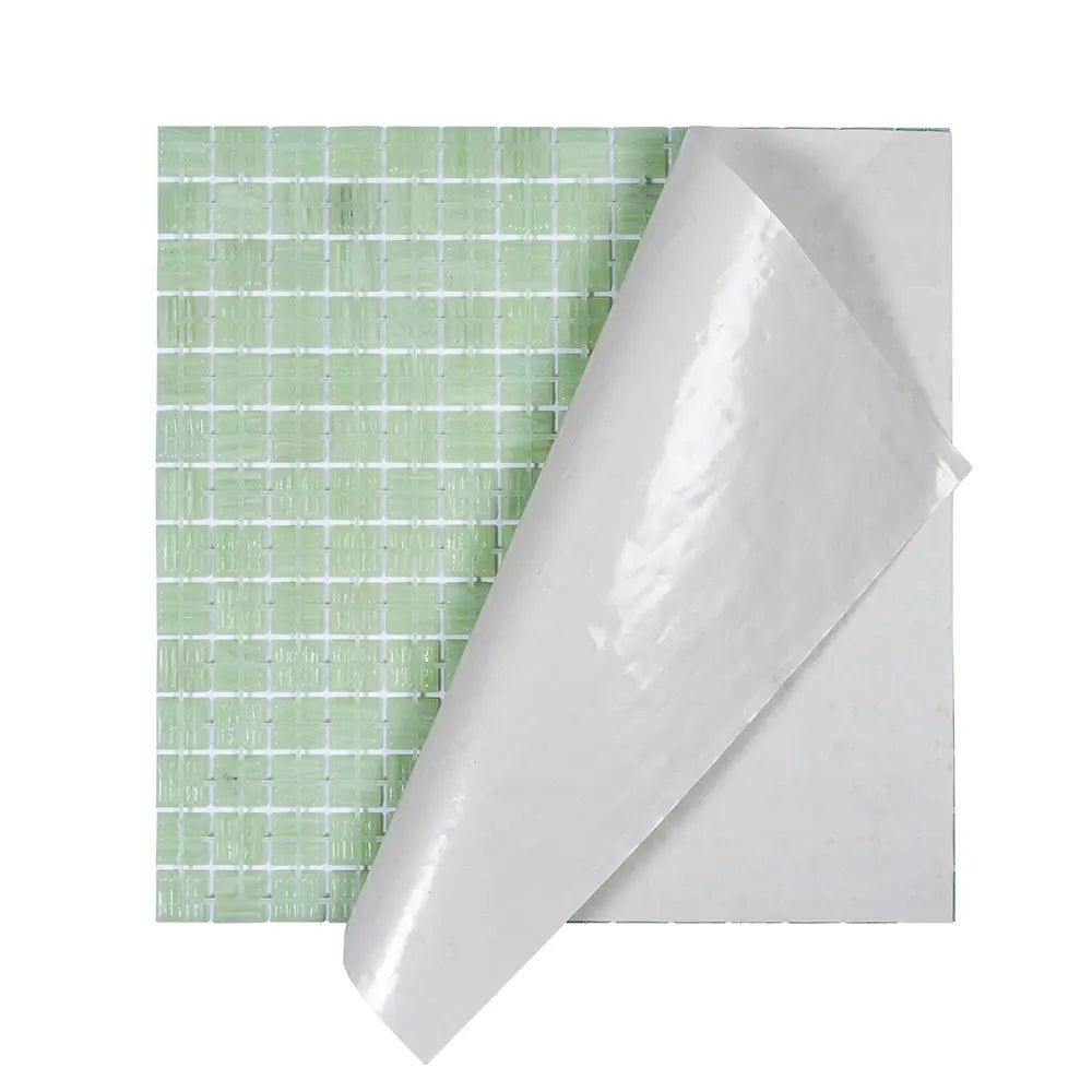 Pistachio Squares Glass Pool Tile | Tile Club