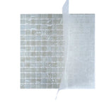 Pearly Waves Mixed Squares Glass Pool Tile | Tile Club