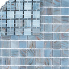 Grand Canyon Mixed Squares Glass Pool Tile