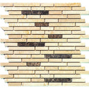 Skyline Crema Marfil Marble Mosaic Tile | Tile Club