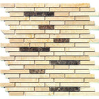 Skyline Crema Marfil Marble Mosaic Tile | Tile Club