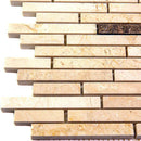 Skyline Crema Marfil Marble Mosaic Tile | Tile Club