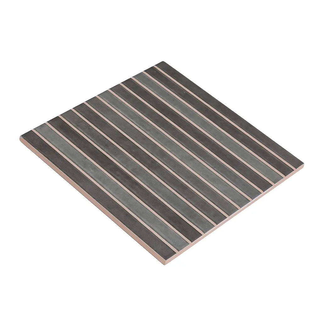 Tira Blue Ceramic Ribbon Tile
