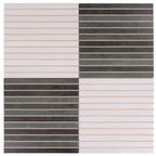 Tira Blue Ceramic Ribbon Tile