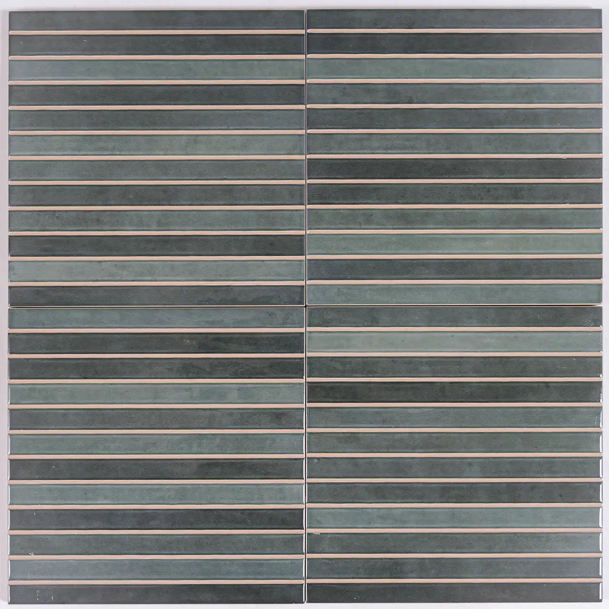 Tira Blue Ceramic Ribbon Tile