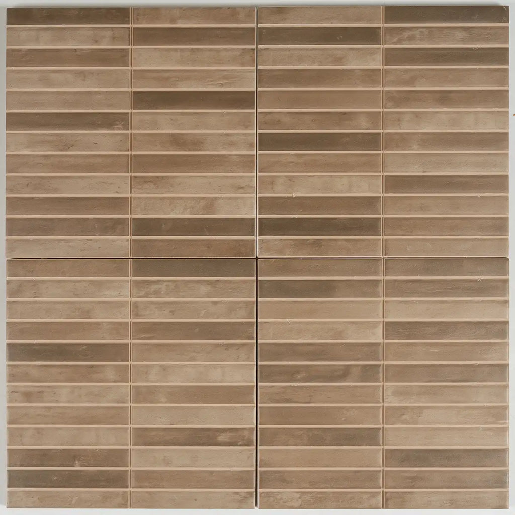 Tira Chocolate Ceramic Ribbon Tile