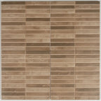 Tira Chocolate Ceramic Ribbon Tile