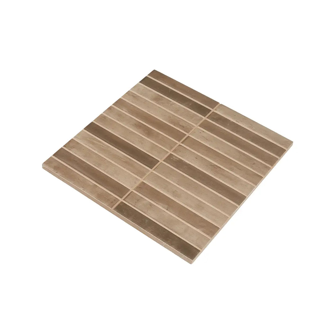 Tira Chocolate Ceramic Ribbon Tile