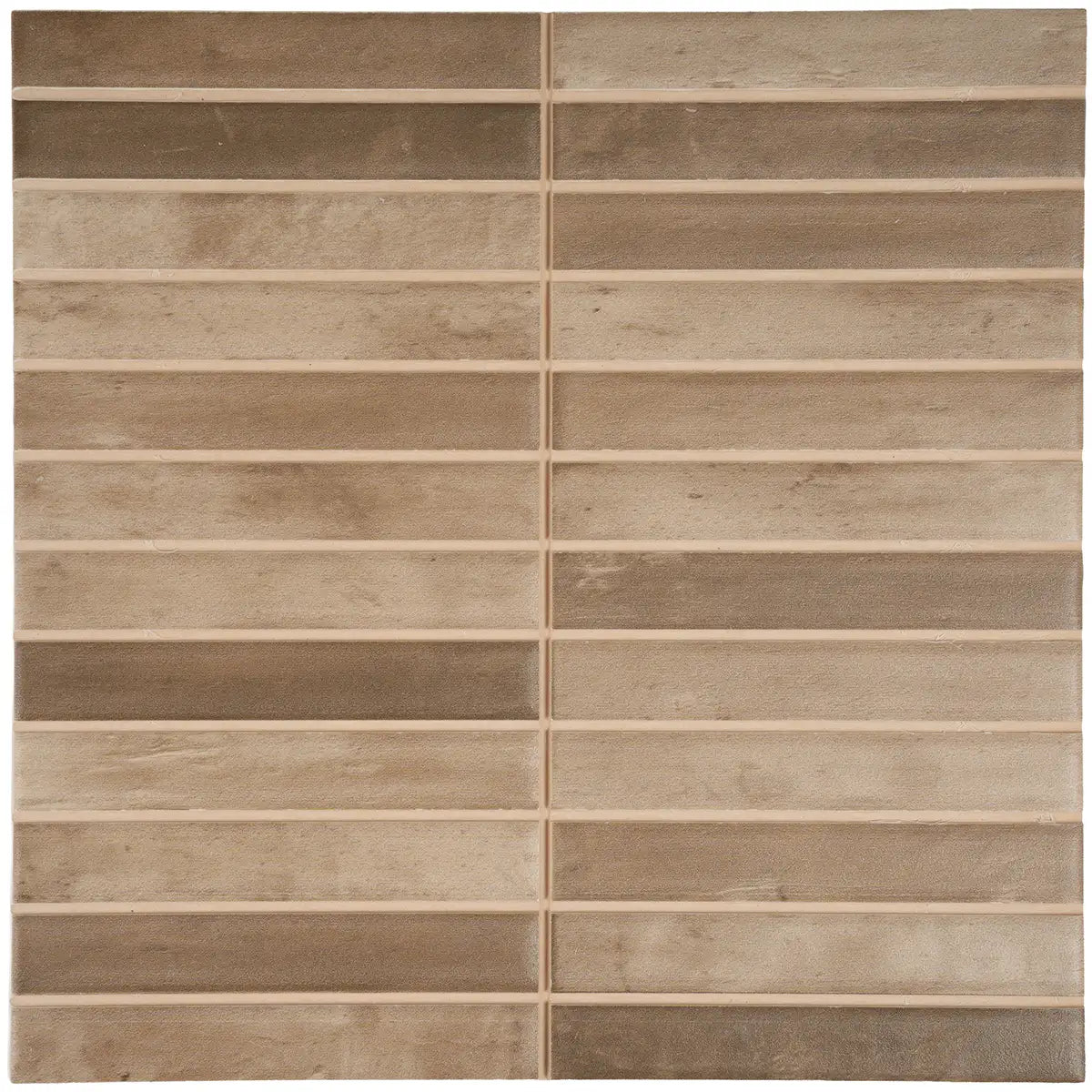 Tira Chocolate Ceramic Ribbon Tile | Tile Club