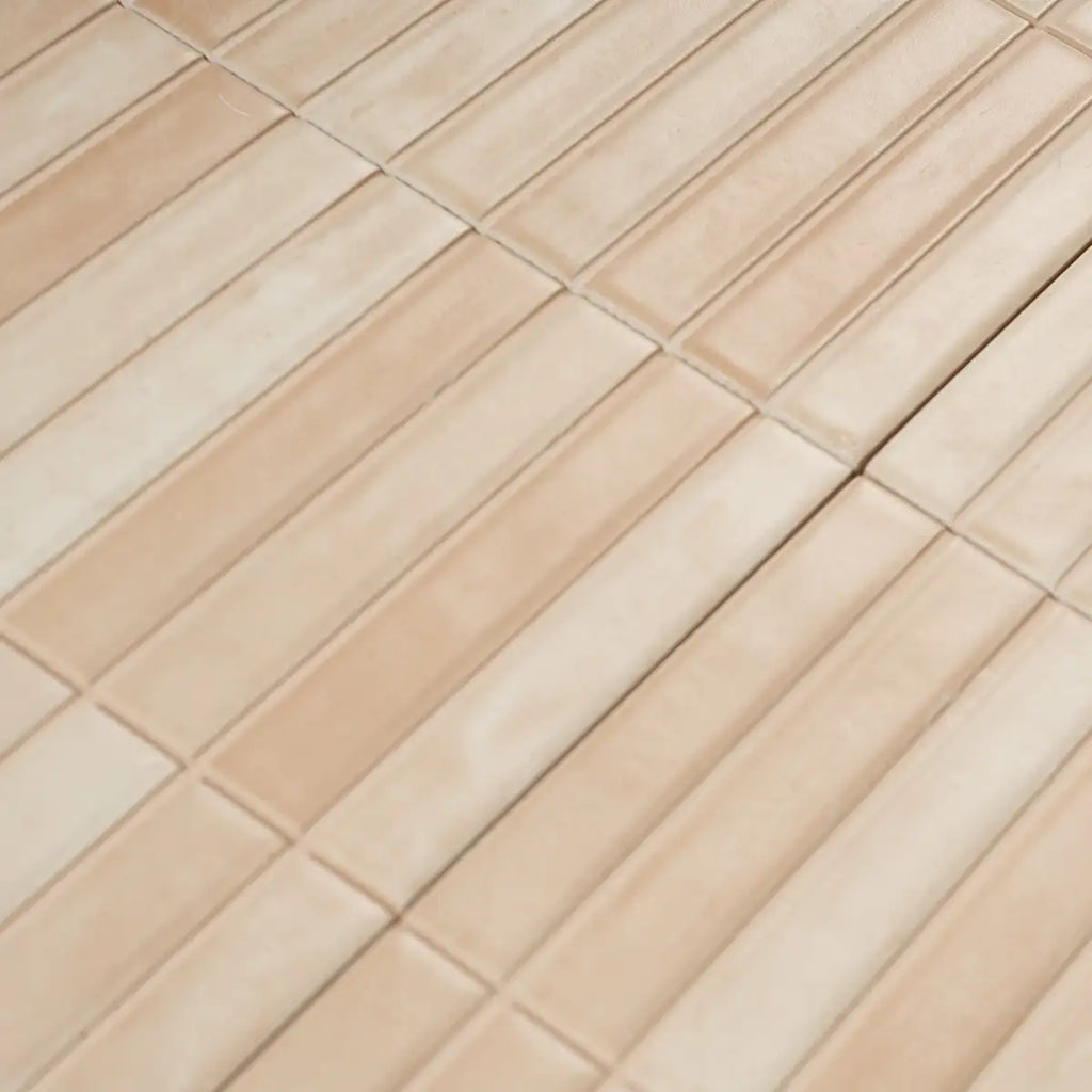Tira Dune Sand Ceramic Ribbon Tile