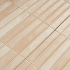 Tira Dune Sand Ceramic Ribbon Tile