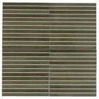 Tira Green Ceramic Ribbon Tile