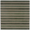 Tira Green Ceramic Ribbon Tile