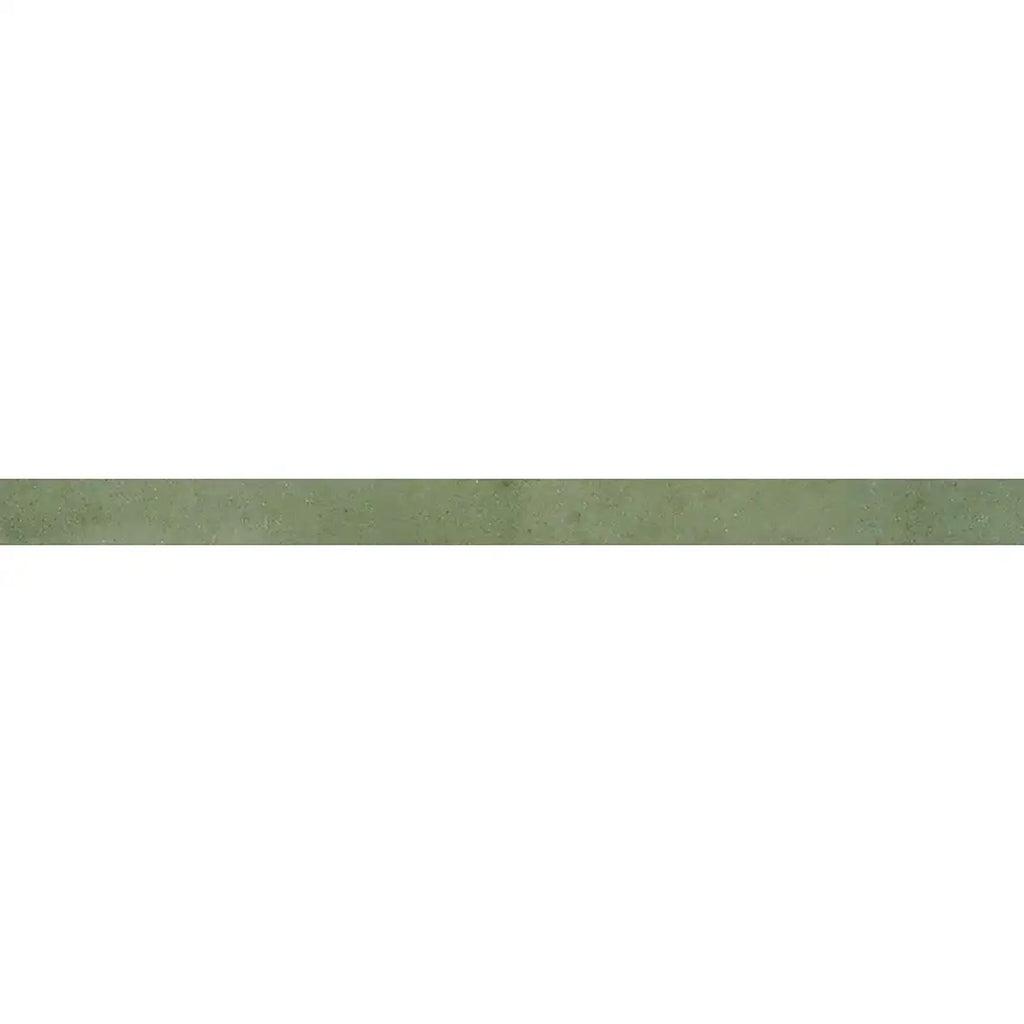Tira Green Ceramic Pencil Tile Trim