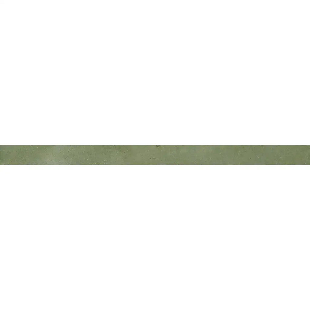 Tira Green Ceramic Pencil Tile Trim