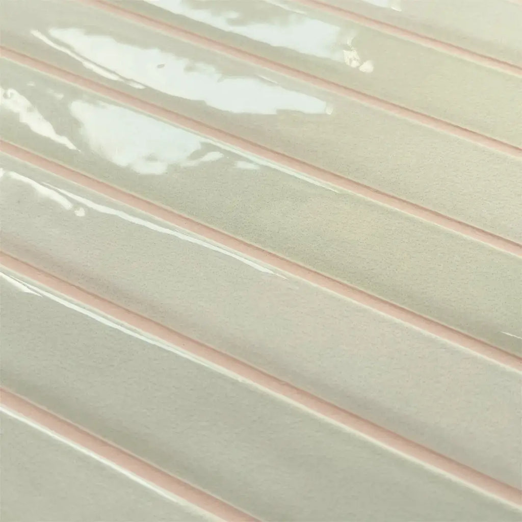 Tira Mint Ceramic Ribbon Tile
